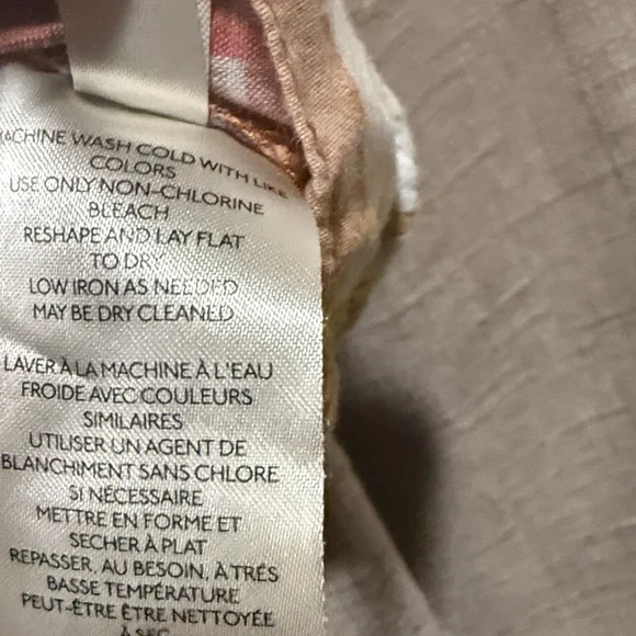 Anthropologie Pilcro Colorful Plaid Button Crop Top 4 - Picture 4 of 7